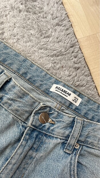 l Beden mavi Renk Pull& bear jean