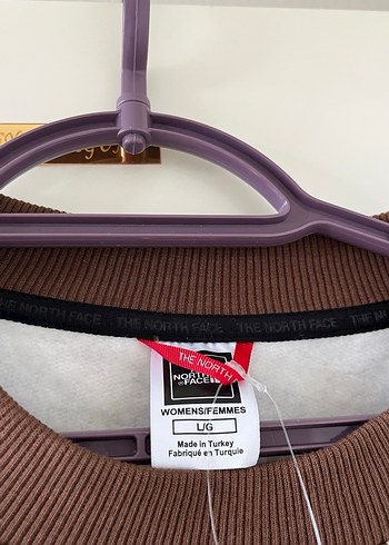 The North Face Kahverengi Baskılı Sweatshirt - Görsel 10