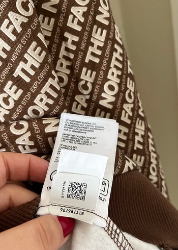 The North Face Kahverengi Baskılı Sweatshirt - Görsel 7