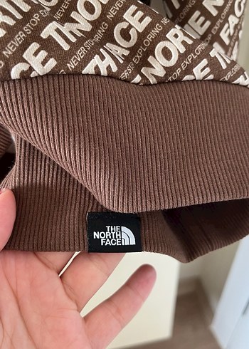 The North Face Kahverengi Baskılı Sweatshirt - Görsel 9