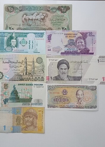 Koleksiyonluk 8 Adet Çil Koleksiyonluk Paralar (H9) 