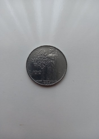 İtalya 100 Lire Çil Koleksiyonluk
