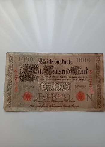 Almanya 1000 Mark ÇT Koleksiyonluk