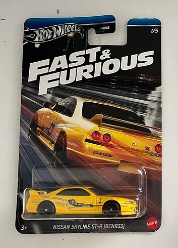 Fast And Furious Nissan Skyline GTR R33 