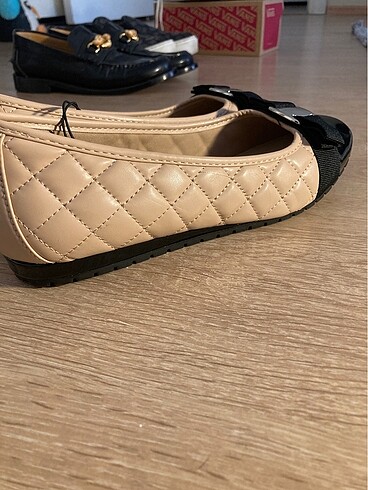 Anne Klein anne klein babet ayakkabı krem