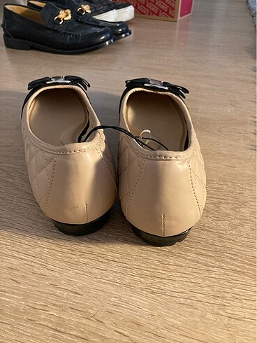 38 Beden anne klein babet ayakkabı krem