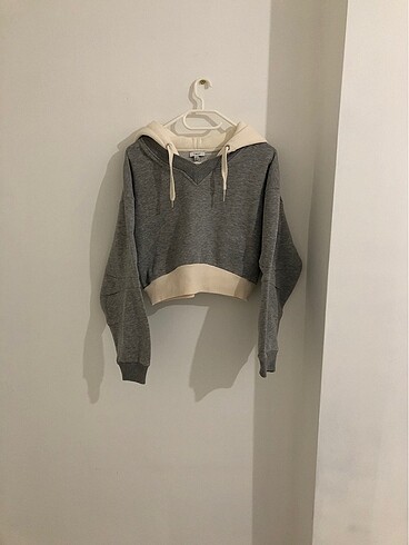 Twist crop sweatshirt