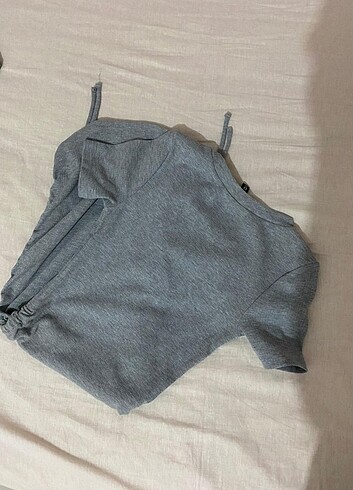 s Beden gri Renk H&M gri elbise