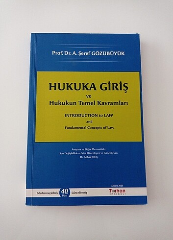 hukuka giriş