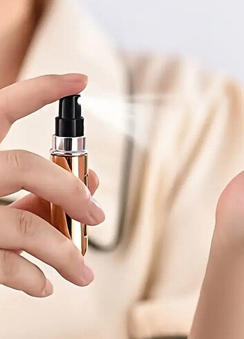 Beden Renk 5 ADET 5ML DOLDURULABİLİR CEP PARFÜM ŞİŞESİ