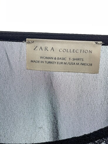 m Beden siyah Renk Zara Bluz %70 İndirimli.