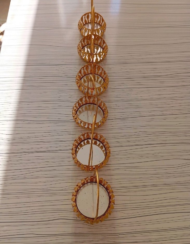 Parlak Altın Renkli Sepet- Lokum sunumluk - Görsel 2