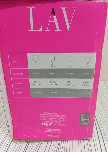 LAV Misket Kadeh - Görsel 4