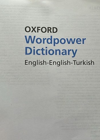 Oxford Wordpower İngilizce Sözlük - Görsel 2