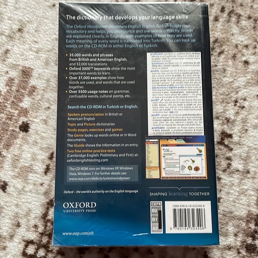 Oxford Wordpower İngilizce Sözlük - Görsel 3