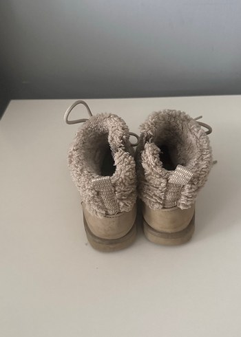 Bej Kürklü Kız Çocuk Botu - Görsel 3