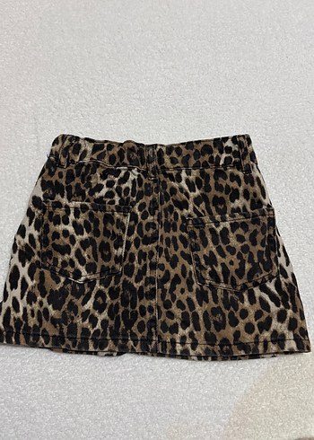 Kız çoçuk leopar etek - Görsel 2