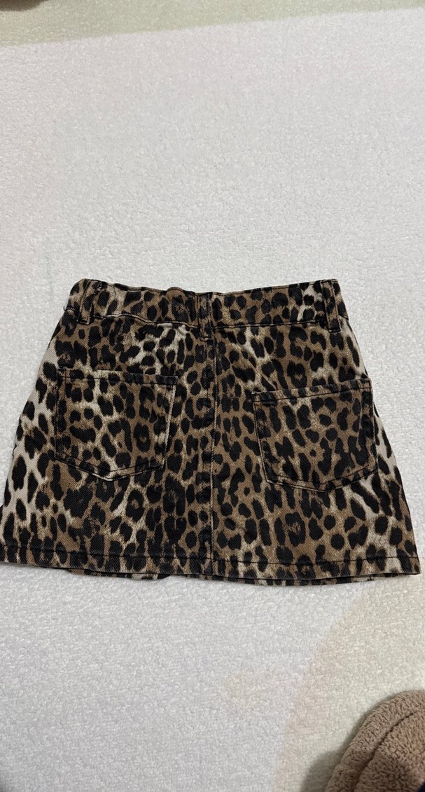 Kız çoçuk leopar etek - Görsel 2