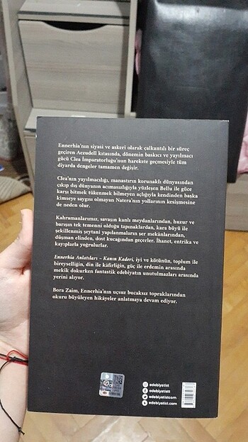 Bora Zaim, Enhernia Anlatıları KANIN KADERİ 348 sayfa