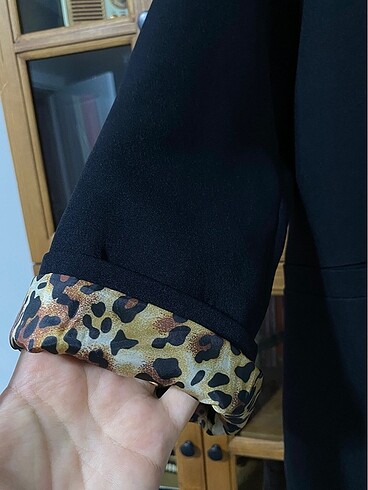 Trendyol & Milla Leopar astarlı blazer ceket