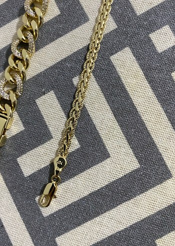 Xuping Çelik bileklik 2li - Görsel 2