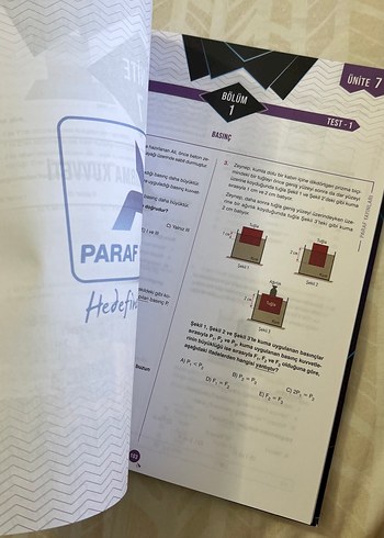  Beden TYT Mor Fizik Soru Kütüphanesi - Paraf Yayınları