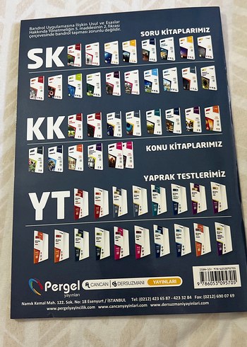  Pergel Yayınları AYT Geometri Soru Kitabı