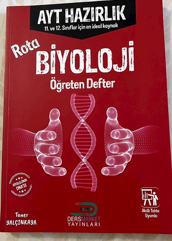 Rota Biyoloji Öğreten Defter AYT Hazırlık Kitabı