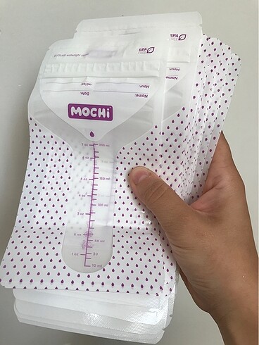  Mochi süt saklama poşeti