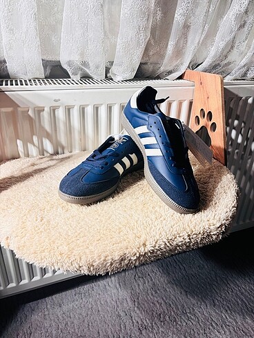 38 Beden lacivert Renk Adidas orjinal samba