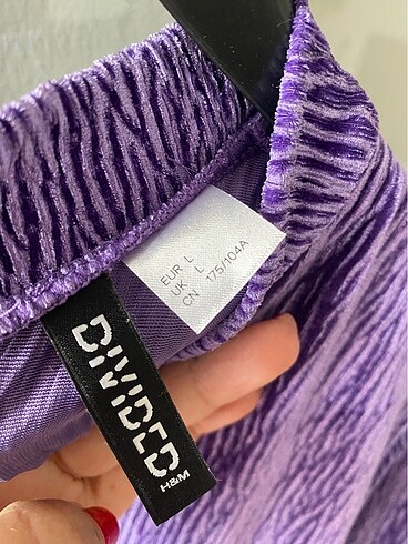 H&M Sırtı açık kadife elbise