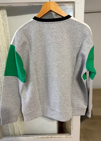 Renk Bloklu Kadın Sweatshirt - Görsel 4