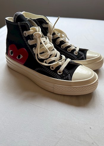 Converse Siyah Baskılı Kadın Spor Ayakkabı