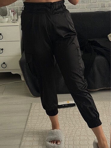 Zara Kargo Saten Pantolon