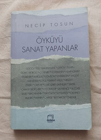 Öyküyü sanat yapanlar - Necip Tosun. 