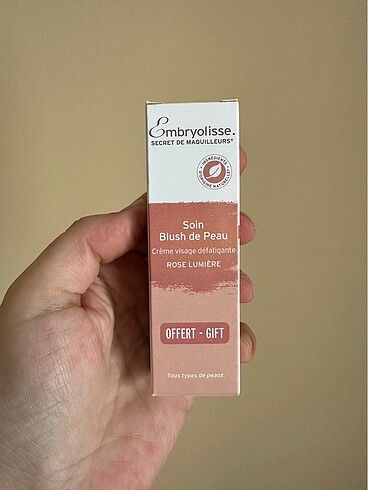 Embryolisse Pembe Işıltılı Allık Kremi