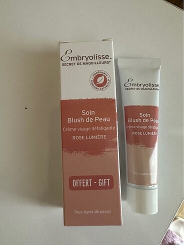Beden Embryolisse Pembe Işıltılı Allık Kremi