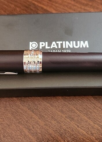 Platinum Plaisir (Siyah) F Uç + Mavi Kartuş + Dönüştürücü