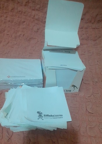 Beyaz kucuk bloknot - Görsel 2