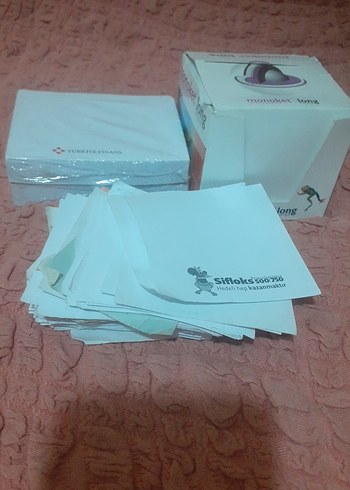 Beyaz kucuk bloknot - Görsel 3