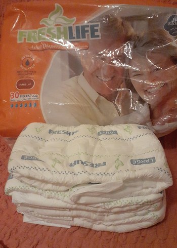 Freshlife Büyük Beden Yetişkin Bezi 30 Adet - Görsel 2