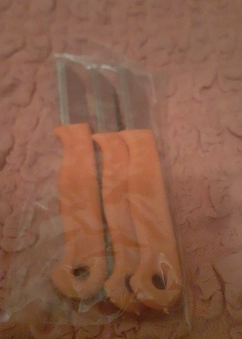 Turuncu Bıçak Seti - Görsel 2