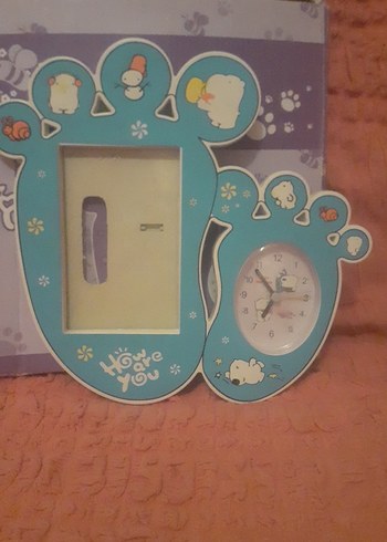 Çocuklar için Mor Plastik Saat - Görsel 3