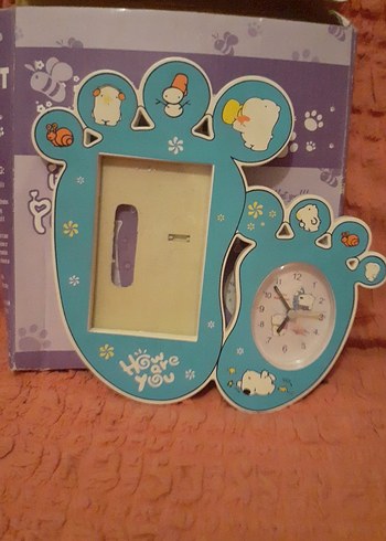 Çocuklar için Mor Plastik Saat - Görsel 4