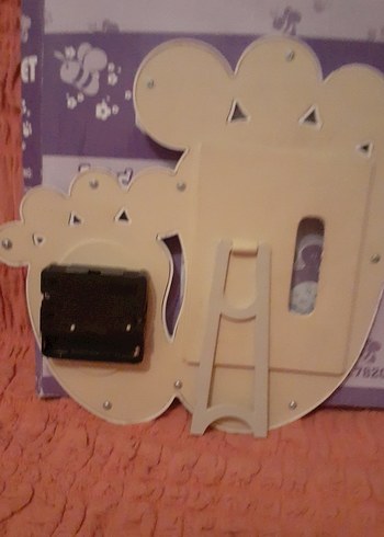 Çocuklar için Mor Plastik Saat - Görsel 5