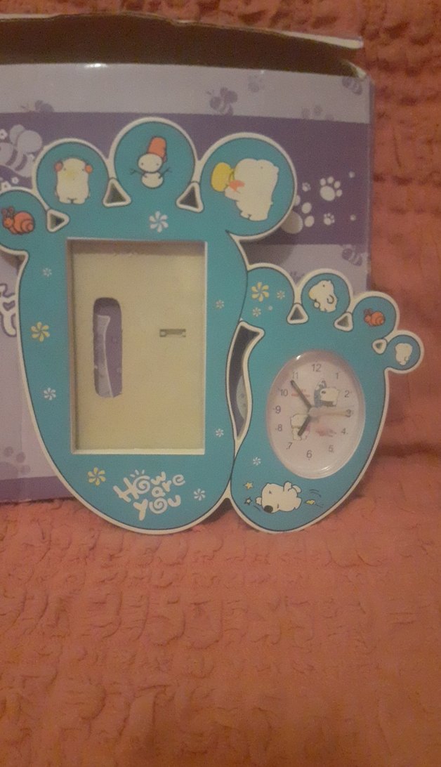 Çocuklar için Mor Plastik Saat - Görsel 3