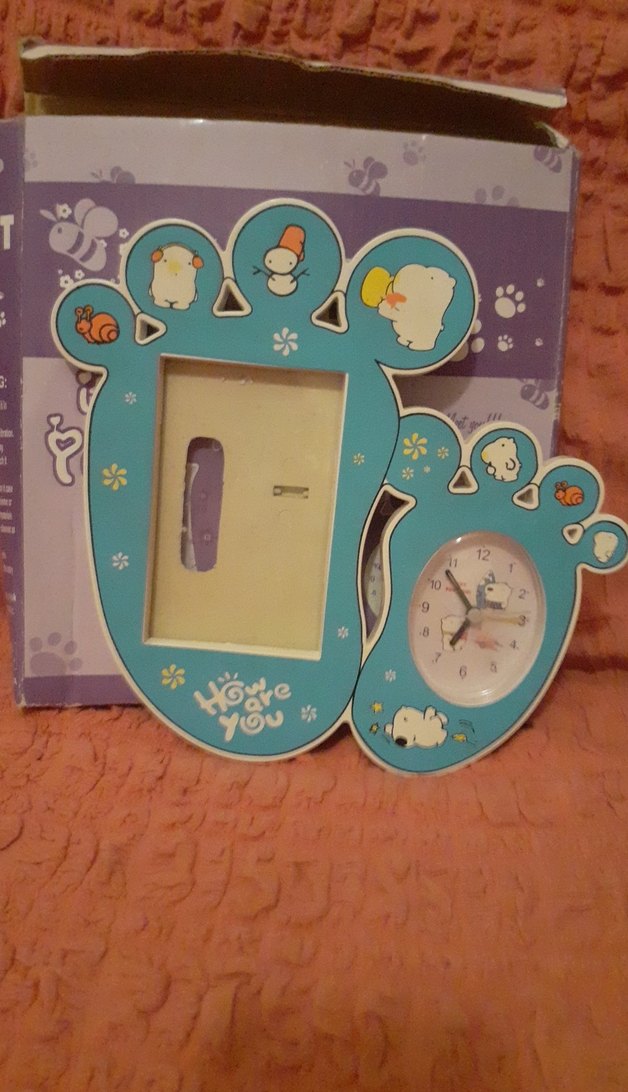 Çocuklar için Mor Plastik Saat - Görsel 4