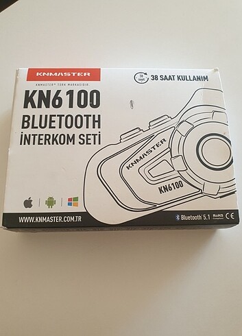 KN 6100 Kask Bluetooth intercom
