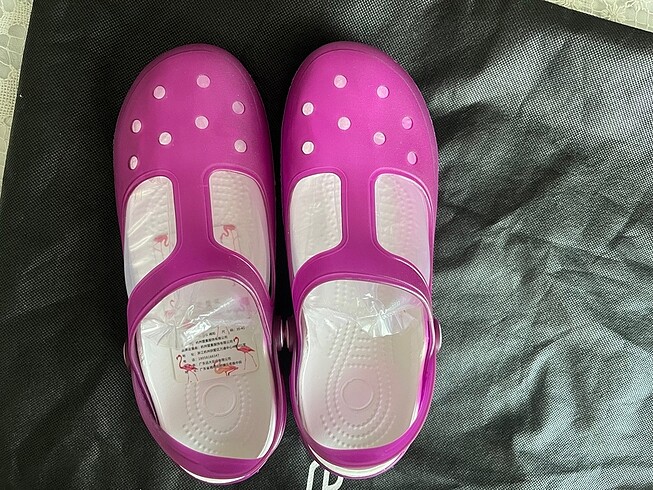 38 Beden mor Renk Crocs sandal