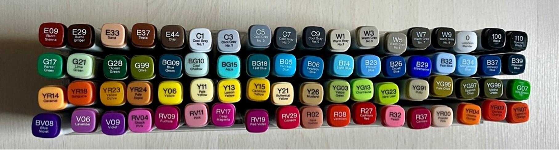  Beden COPIC Sketch 72 A Colors Set Marker